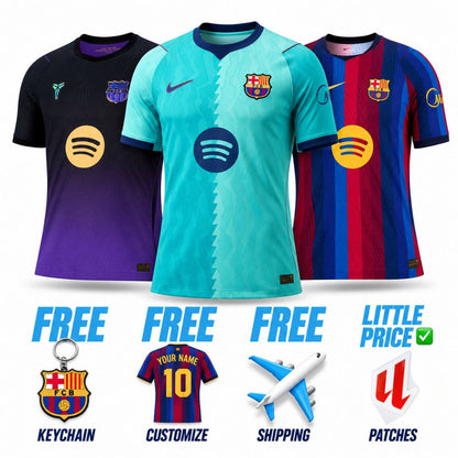 Barcelona Home, Away and Third 26/27 Jersey