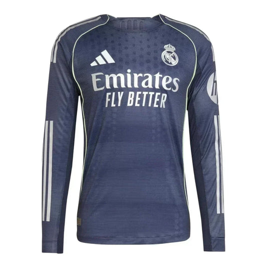 Real Madrid Away 25/26 Jersey - Long Sleeve