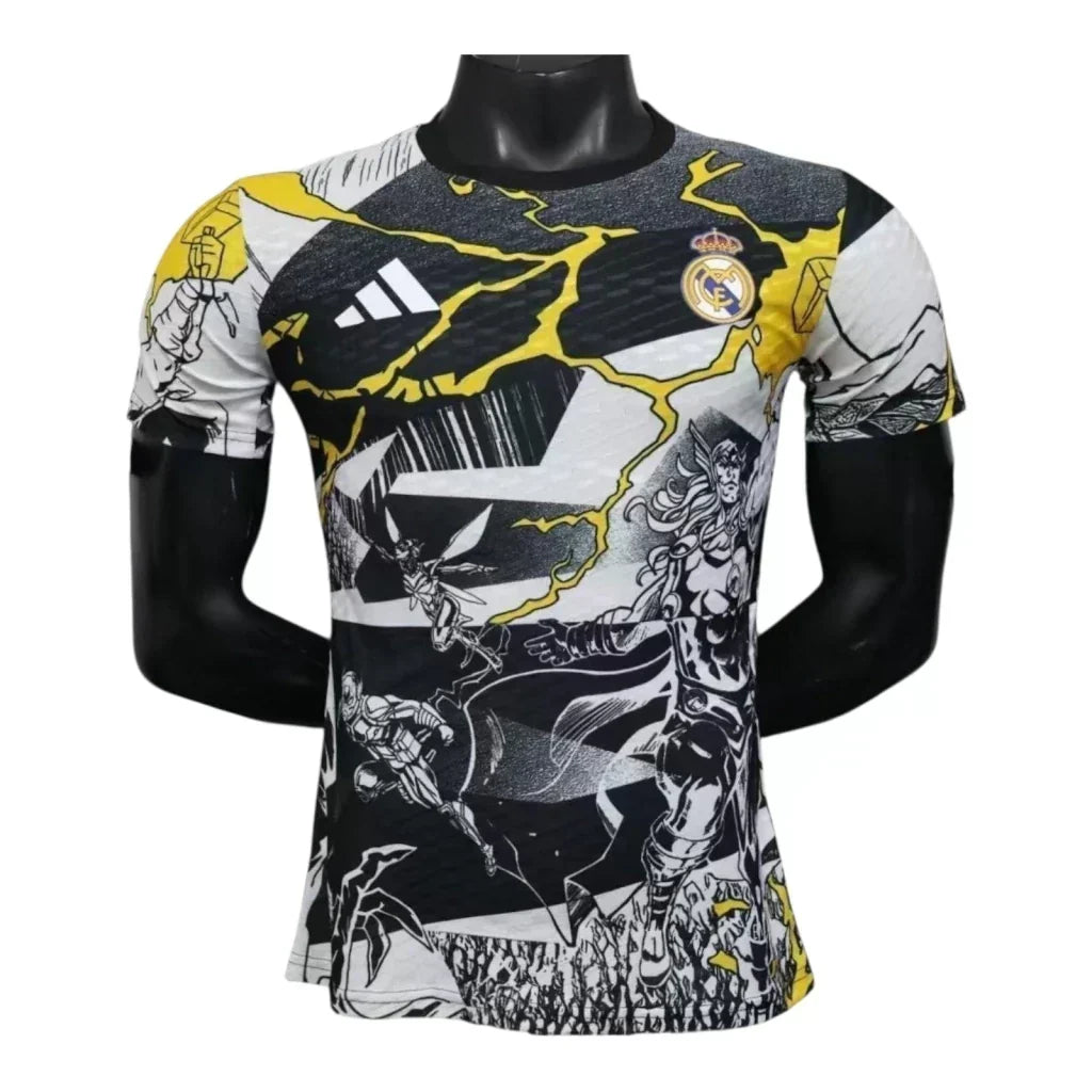 Real Madrid Marvel Avengers Pre-Match 25/26 Jersey - Player Version